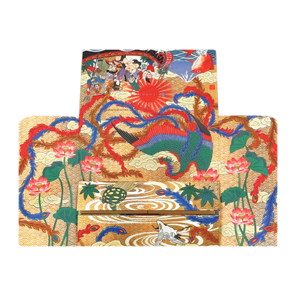 Ukiyo-e Rolling Paper v2, unfolded package